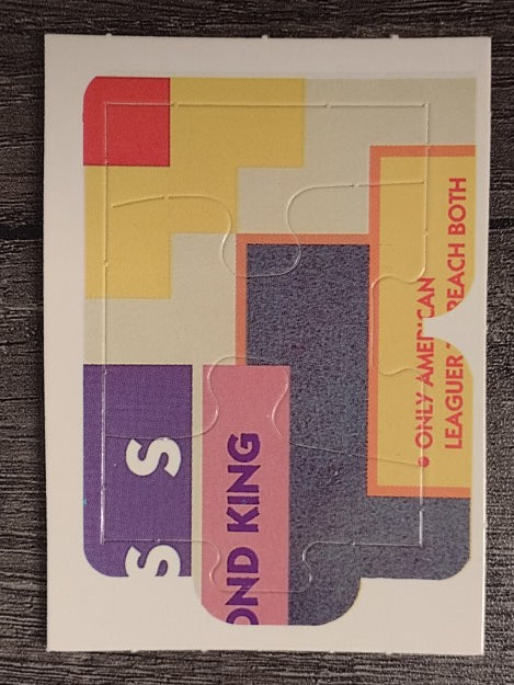1990 Donruss Carl Yastrzemski Puzzle #7 Yastrzemski Puzzle 7-9