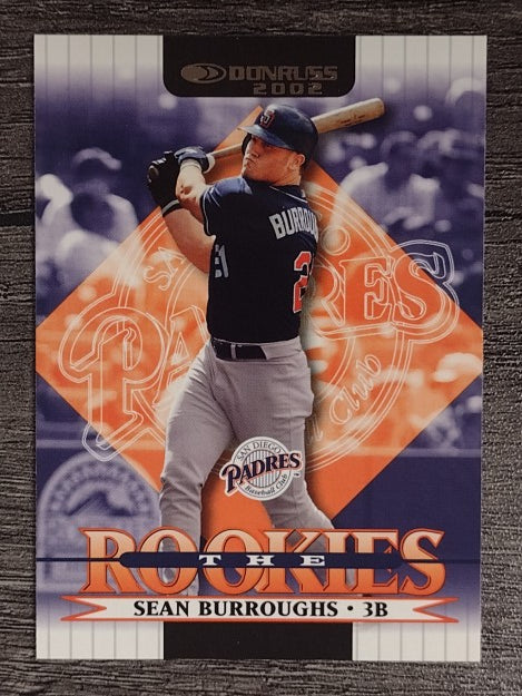 2002 Donruss Rookies #110 Sean Burroughs