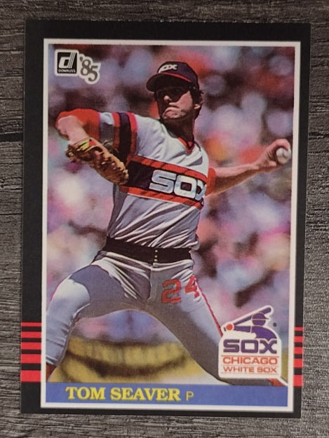 1985 Donruss #424A Tom Seaver ERR/Photo actually Floyd Bannister