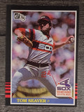 1985 Donruss #424A Tom Seaver ERR/Photo actually Floyd Bannister