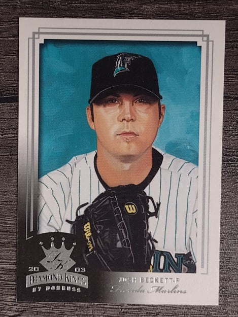 2003 Diamond Kings #99 Josh Beckett