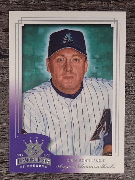 2003 Diamond Kings #74 Curt Schilling