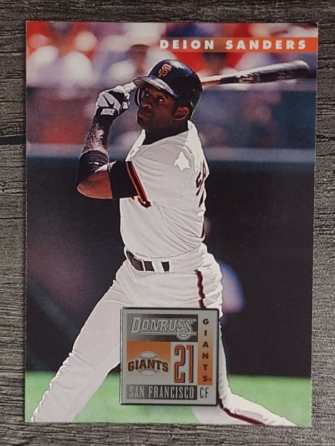 1996 Donruss #405 Deion Sanders