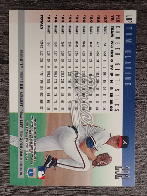 1996 Donruss #292 Tom Glavine