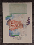 1985 Donruss Lou Gehrig Puzzle #34 Gehrig Puzzle 34-36