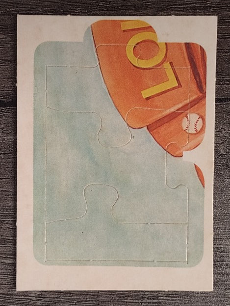 1985 Donruss Lou Gehrig Puzzle #1 Gehrig Puzzle 1-3