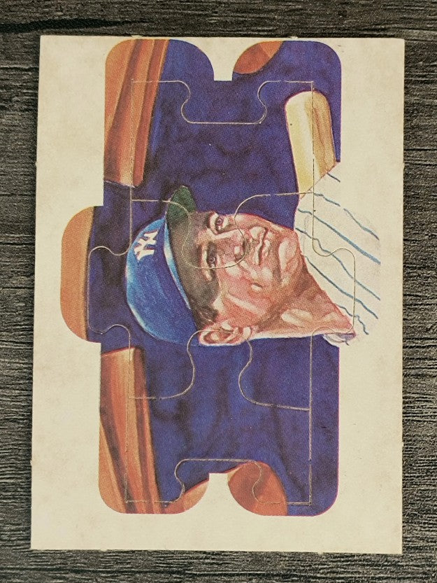 1985 Donruss Lou Gehrig Puzzle #13 Gehrig Puzzle 13-15