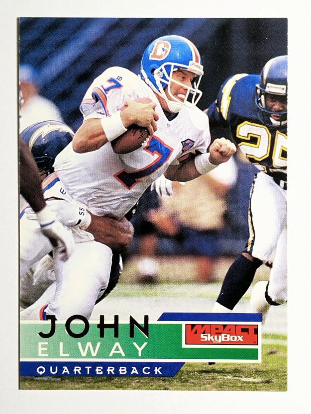 1995 SkyBox Impact #42 John Elway