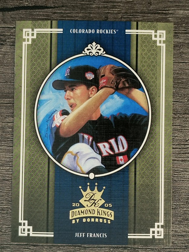 2005 Diamond Kings #251 Jeff Francis