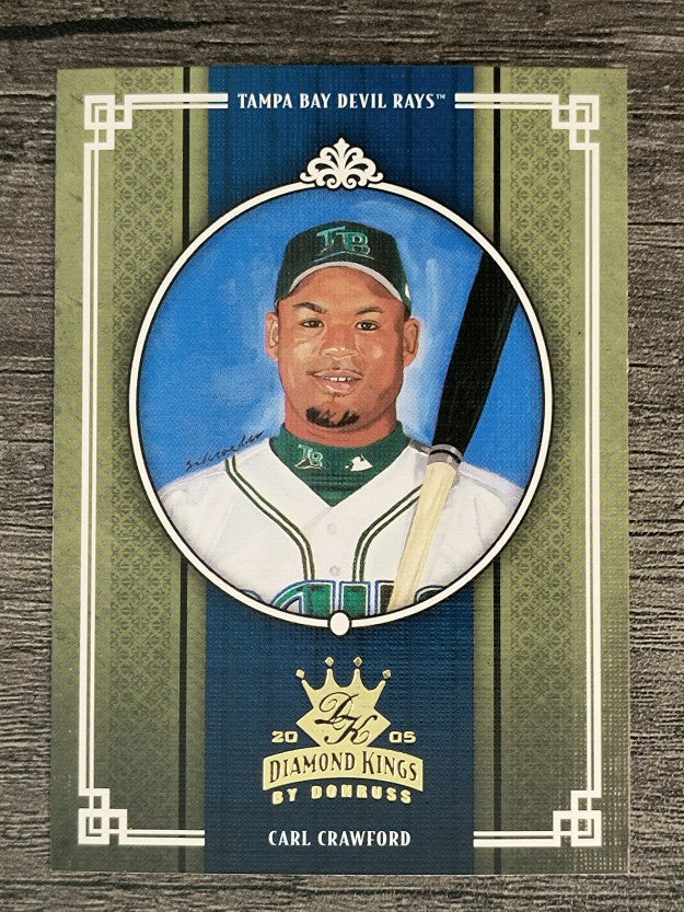 2005 Diamond Kings #221 Carl Crawford