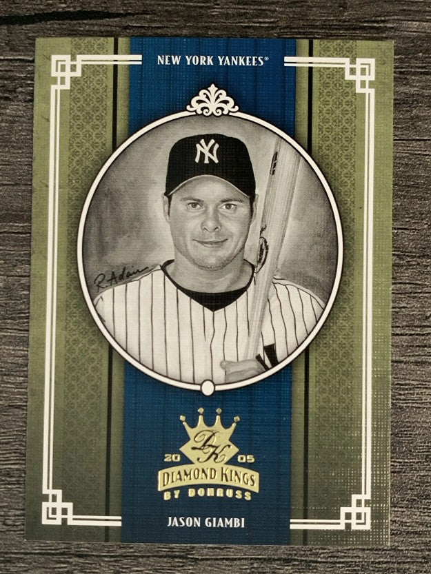 2005 Diamond Kings B/W #154 Jason Giambi