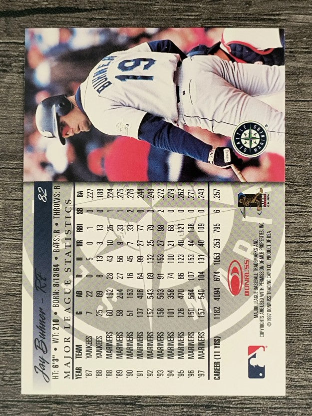 1998 Donruss #82 Jay Buhner