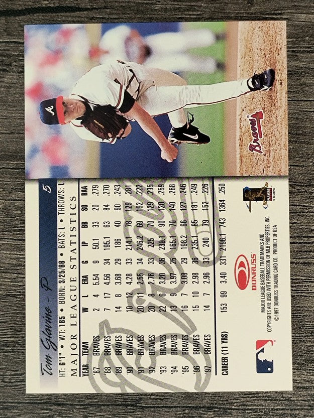 1998 Donruss #5 Tom Glavine