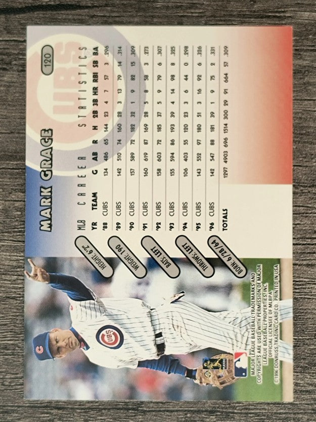 1997 Donruss #120 Mark Grace