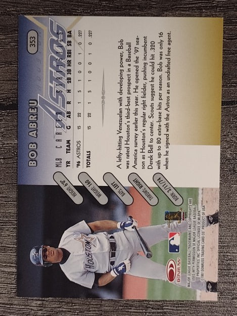 1997 Donruss #353 Bob Abreu