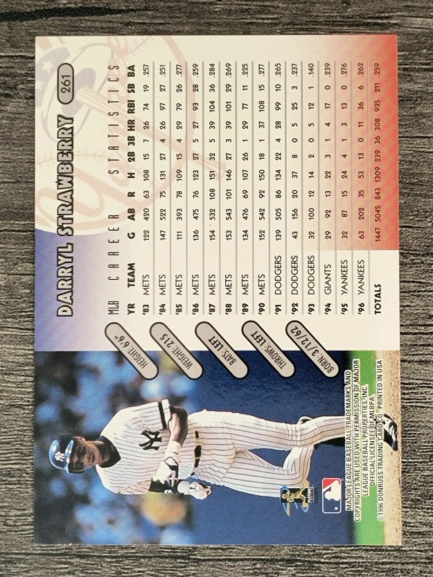 1997 Donruss #261 Darryl Strawberry