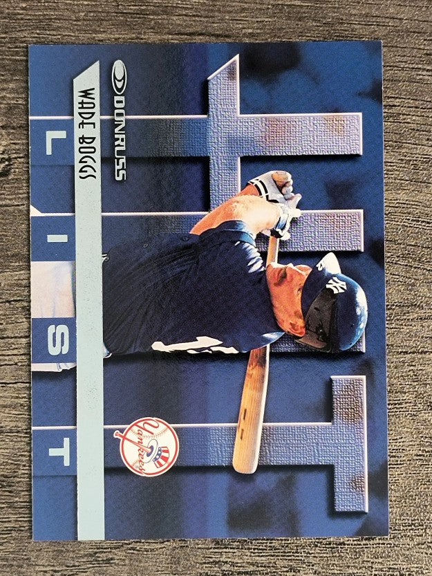 1997 Donruss #405 Wade Boggs HIT
