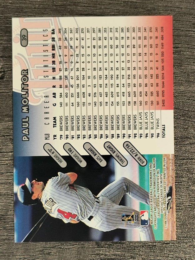 1997 Donruss #39 Paul Molitor