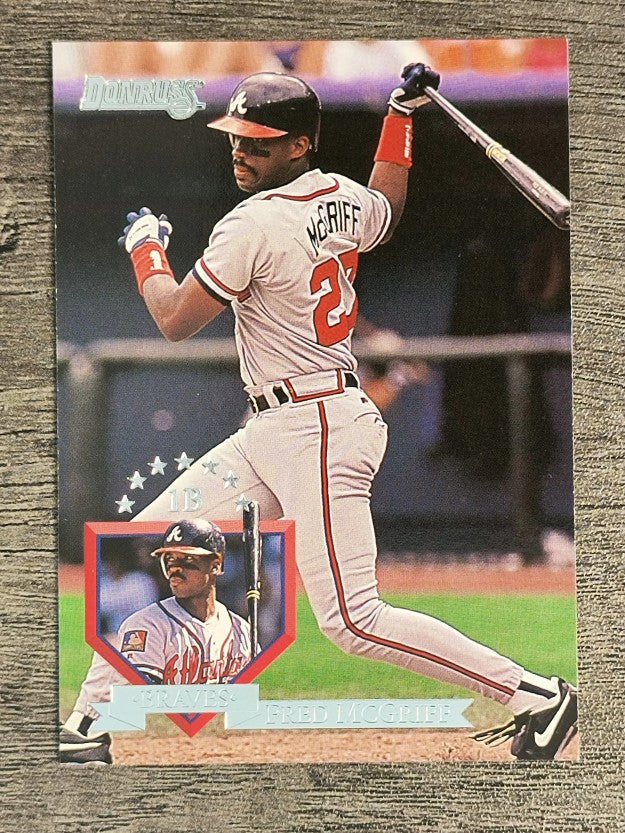 1995 Donruss #349 Fred McGriff