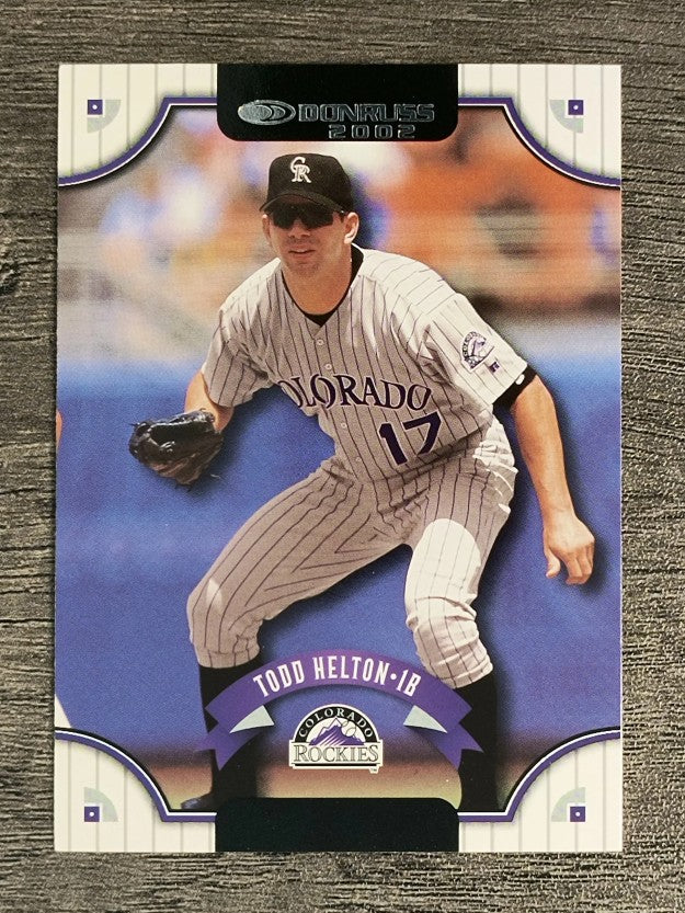 2002 Donruss #7 Todd Helton