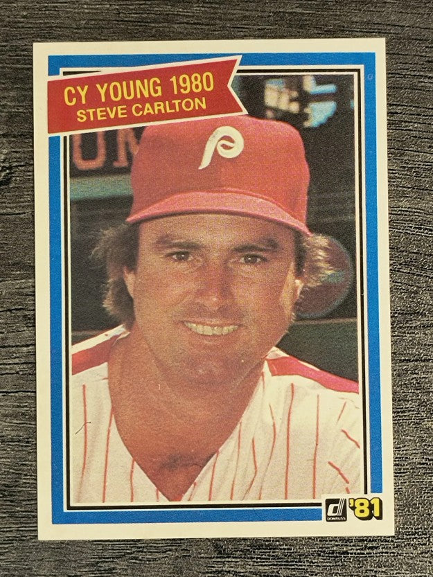1981 Donruss #481 Steve Carlton CY
