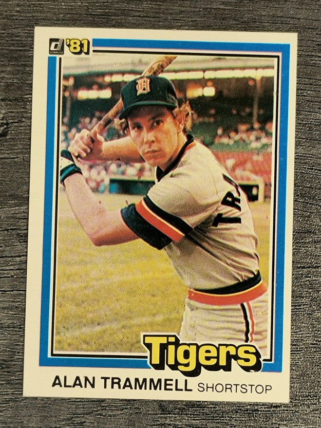 1981 Donruss #5 Alan Trammell