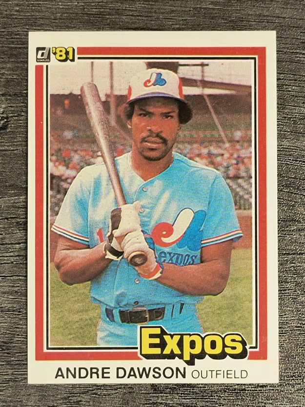 1981 Donruss #212 Andre Dawson