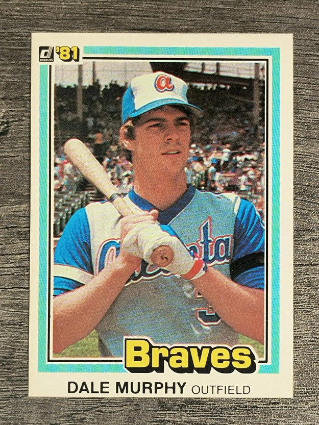 1981 Donruss #437 Dale Murphy
