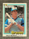 1981 Donruss #437 Dale Murphy