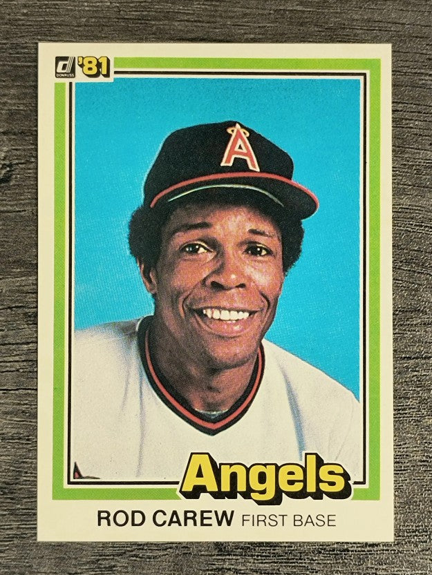 1981 Donruss #169 Rod Carew