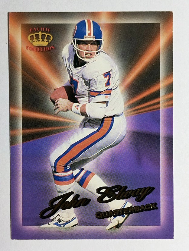 1994 Pacific Triple Folders Rookies and Stars #10 John Elway