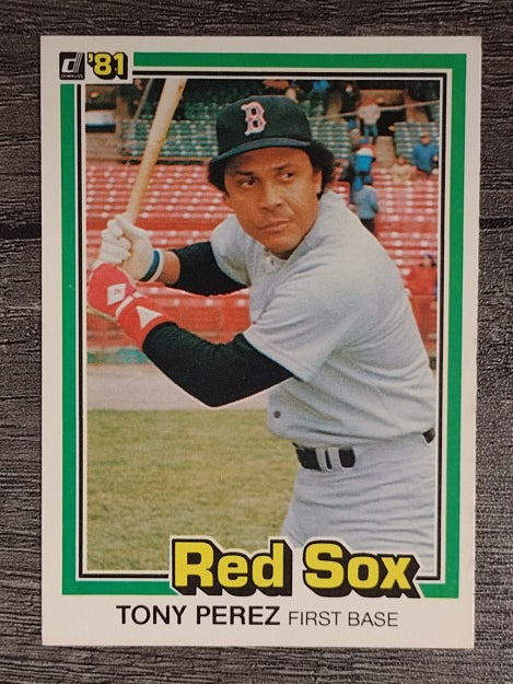 1981 Donruss #334 Tony Perez