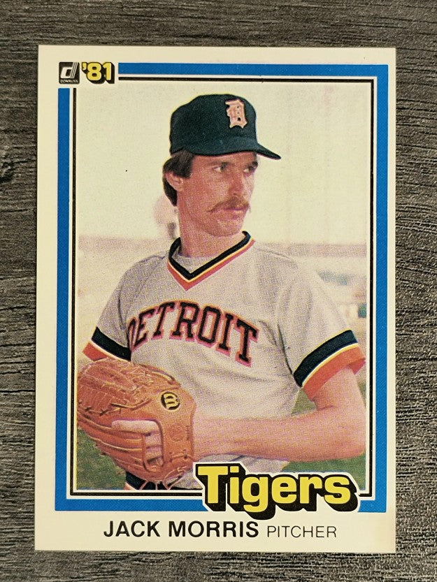 1981 Donruss #127 Jack Morris