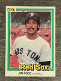 1981 Donruss #338 Jim Rice