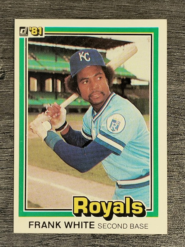 1981 Donruss #340 Frank White