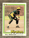 1981 Donruss #252 Bill Madlock