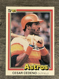 1981 Donruss #263 Cesar Cedeno