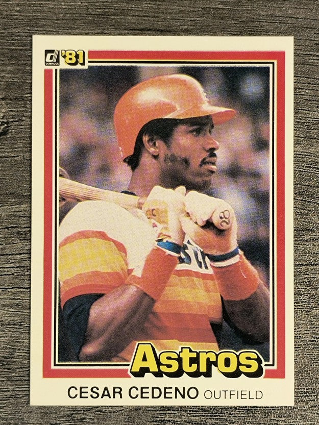 1981 Donruss #263 Cesar Cedeno