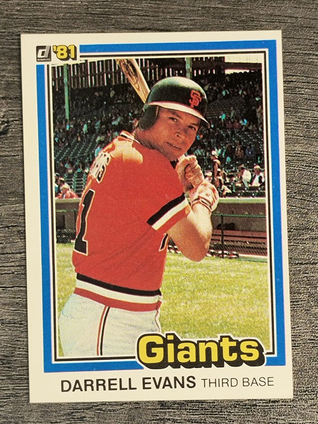 1981 Donruss #192 Darrell Evans