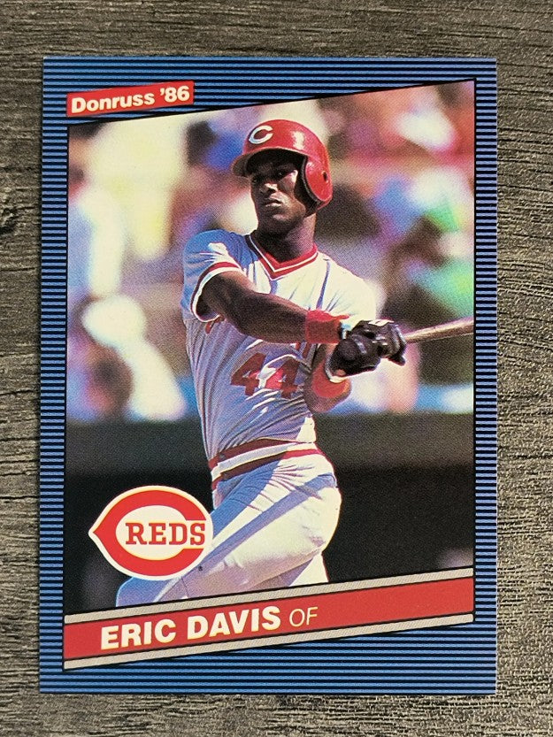 1986 Donruss #164 Eric Davis