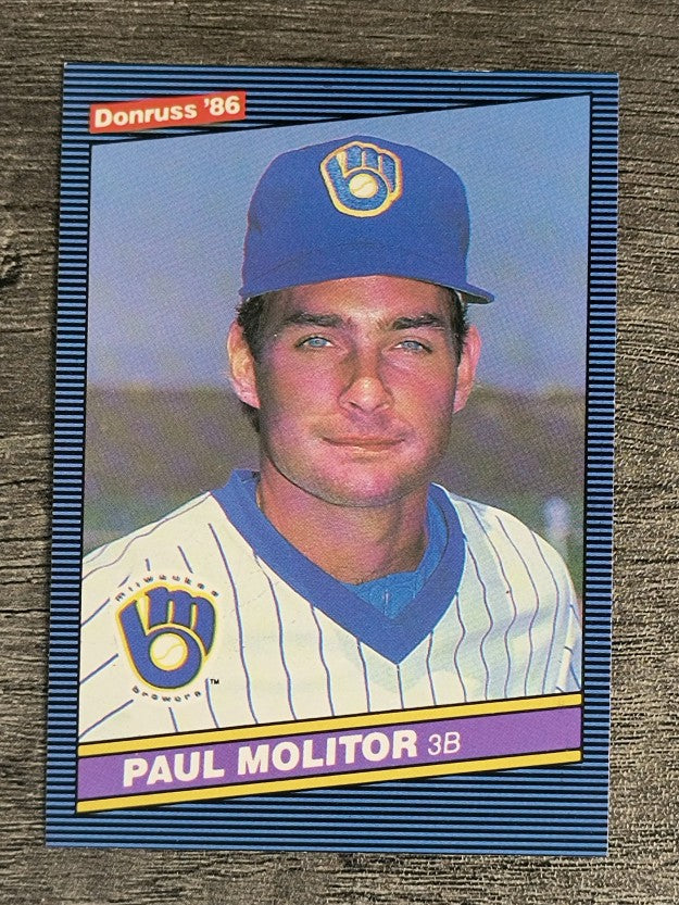 1986 Donruss #124 Paul Molitor