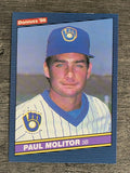 1986 Donruss #124 Paul Molitor