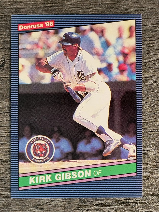 1986 Donruss #125 Kirk Gibson