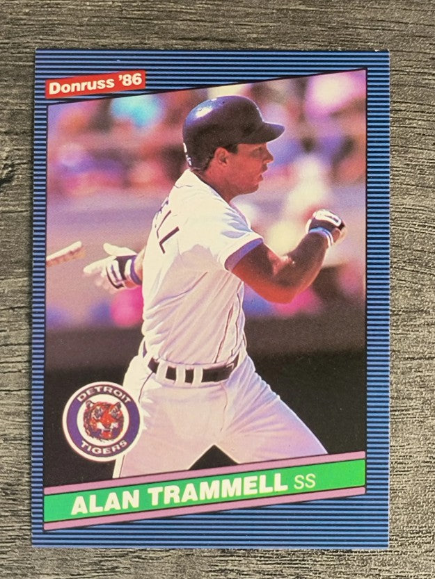 1986 Donruss #171 Alan Trammell