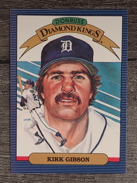1986 Donruss #1 Kirk Gibson DK