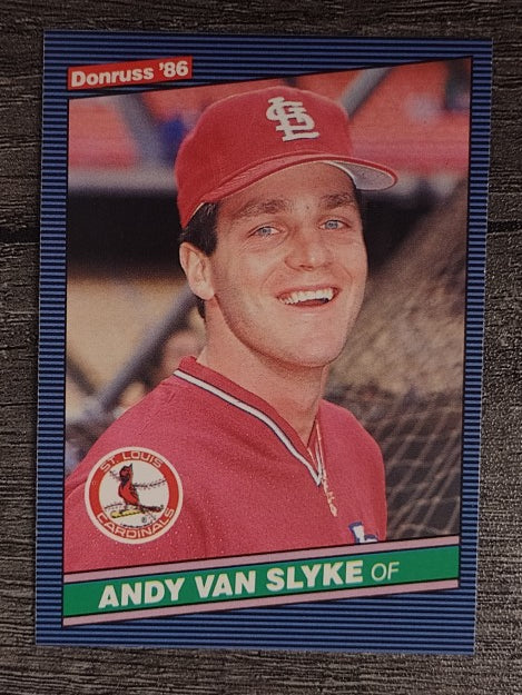 1986 Donruss #412 Andy Van Slyke