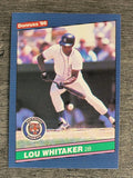 1986 Donruss #49 Lou Whitaker
