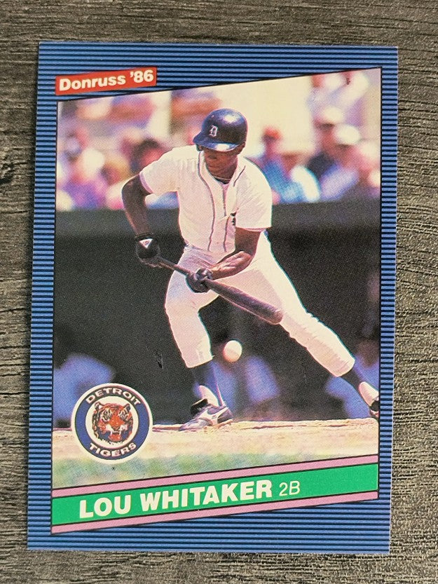 1986 Donruss #49 Lou Whitaker