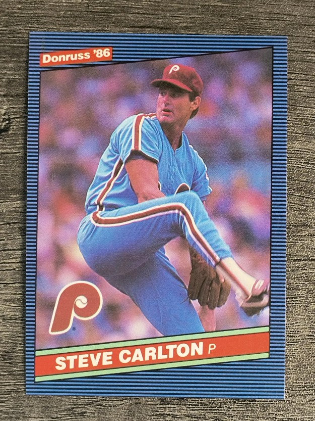 1986 Donruss #183 Steve Carlton