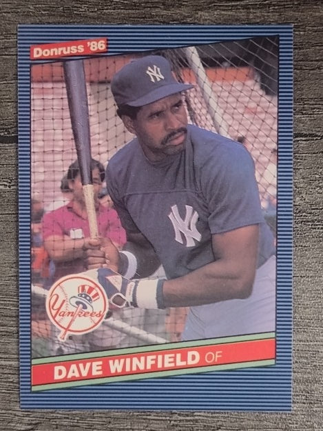 1986 Donruss #248 Dave Winfield
